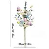 1-10PCS 2026 Easter Artificial Flower Arrangement with Eggs and Berries Plastic Spring Floral Decor for Home Easter Centerpiece