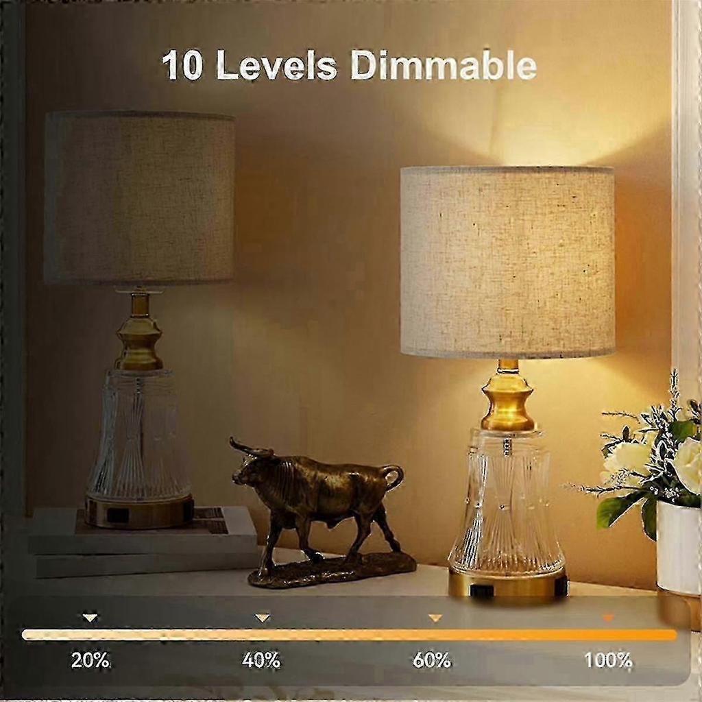 Rechargeable Light Bulbs with Remote - E26 Battery Operated Light Bulb compatible with Non-Hardwired