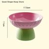 Hygienic Tabletop Organizer And Elegant Large Washable Fruit Bowl With Pedestal - Chic, Decorative Centerpiece