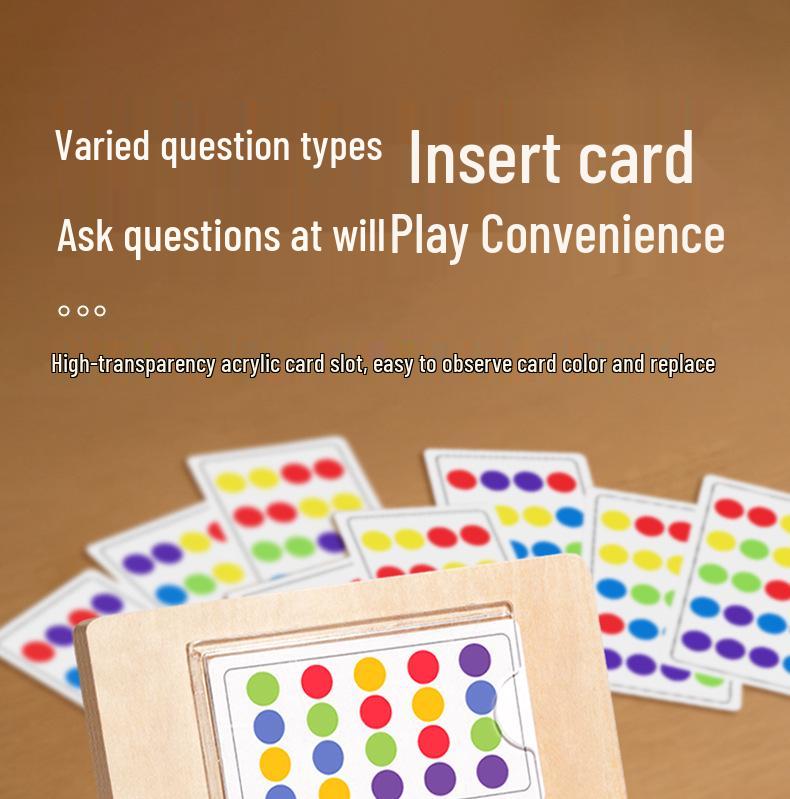 Cross-Border Educational Memory Game: Five-Color Movement Cards for Early Childhood Thinking Development