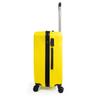 coral high ABS Gelber mittelgroßer Koffer 16457