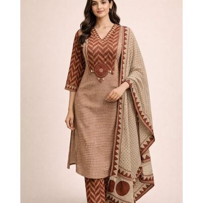 Designer Pakistani Ethnic Kurti Pant Set Indian Women Party Wear Kurta Set
