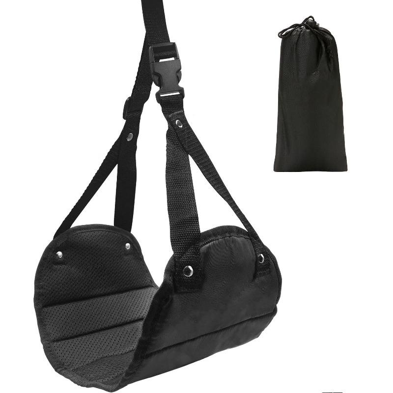 Verstellbare Reisehängematte, Auto, Flugzeug, Büroaufhängung Fußstütze, Beinauflage Ruheartefakt