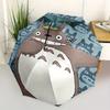1ks Totoro Lesní automatický skládací deštník - Lehký, zatahovací design s 8 žebry pro odolnost, ideální pro venkovní dobrodružství, Fashio