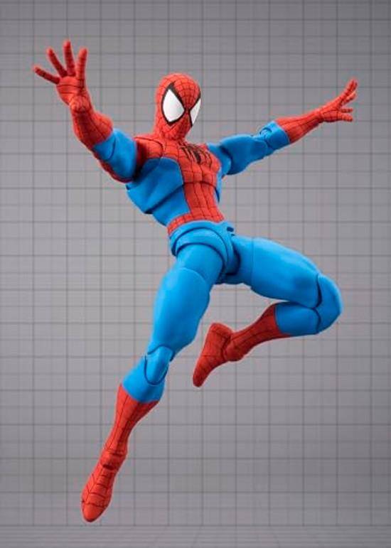 NACIONES TAMASHII SH. Figuarts Spider-Man (GAMERVERSO) figura articulada de PVC ABS pintada de aproximadamente 155 mm.