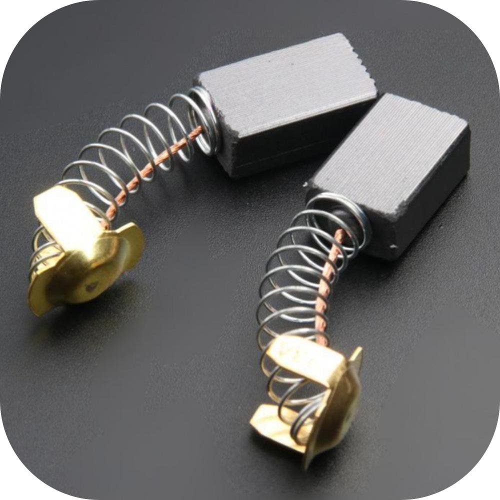Carbon brushes for power tools, grinders, drills, set of 4
