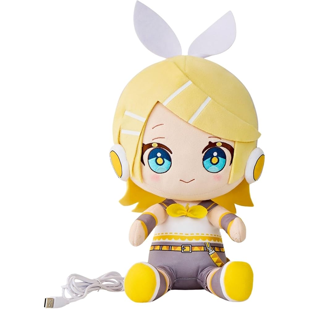 

Ccp Hatsune Miku Character Plush Toy Rin & Len Warm Soft Stuffed Animal 30cm