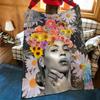 Music B-Beyonce Throw Flannel Cozy Print Blanket, Portable, Durable Machine Washable Cute Cool
