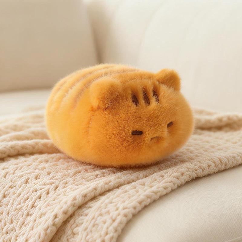 Cute Cat Squeeze Plush Toy - Small Desk Companion for Office, Cartoon Girl Gift