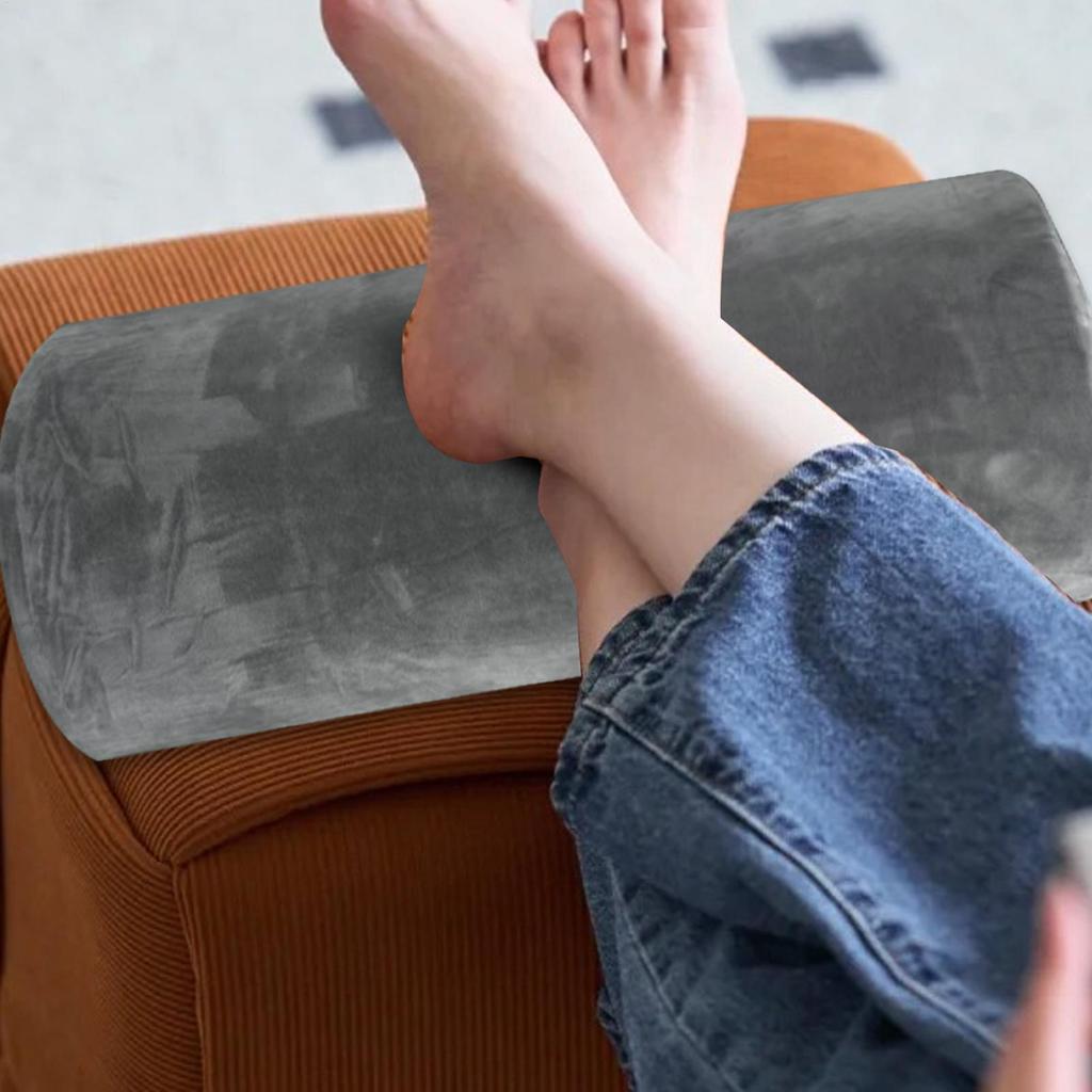 Recliner Leg Rest Cushion Leg Elevation Pad with Straps Slow-rebound Feet Elevation Cushion Sleeping Pad for Chair Bed Sofa