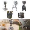 Carving Piston Skull Face Resin Figurine Art Ornaments Crafts Decoration for Festival New Year Birthday Festival Gift