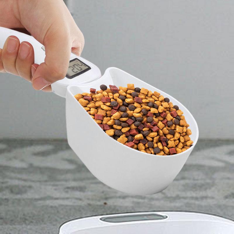 Food Measuring Scoop Scale Digital Measuring Cup Portable Precision Grams Weighing Tool Display Screen Electronic Weighted Scoop