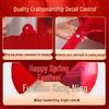 Longevity Heart Balloon Birthday Decoration Set