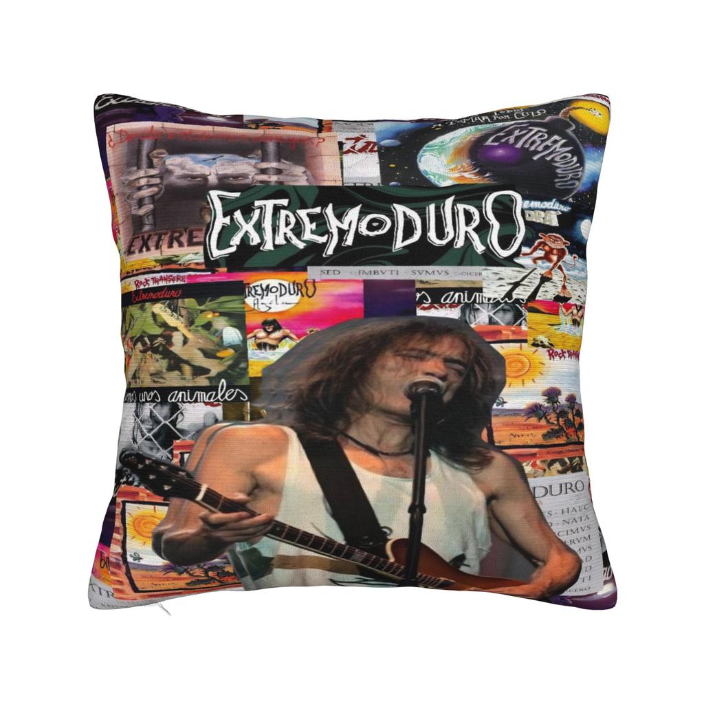Extremoduro Rock Band Tour Pillowcase Accessories Printing Cushion Cover Pillow Covers Home Decoration Zipper Multi Size