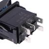 5Pin Car Switch Boat Truck Light Toggle Switch Waterproof 12V/24V Bar Style Toggle Rocker Reverse Rear Light Switch