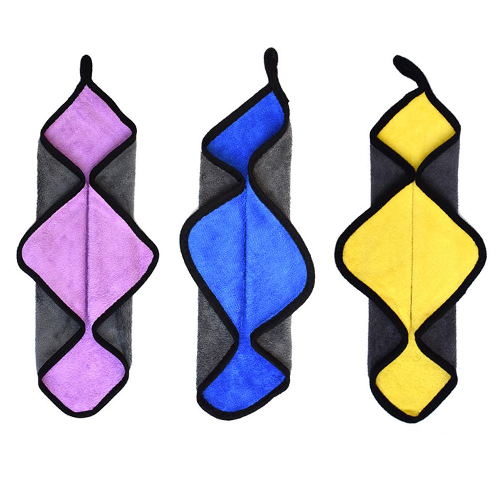 Fishing Towel Thickening Non-stick Absorbent Outdoors Sports Wipe Hands Double-sided Fluff Soft Towel Fishing Accessories