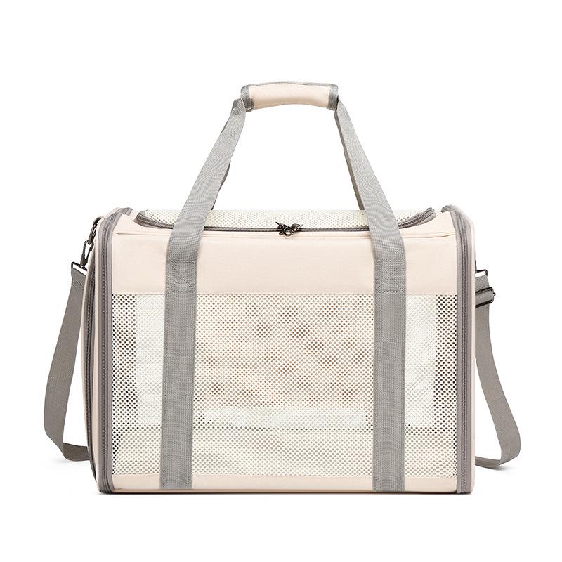 

Portable Large Capacity Double Pet Backpack - Comfortable, Breathable, Foldable Carrier for Cats
