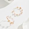 Elegant Round Circle Earrings Trendy Statement Jewelry Creative Butterfly Hoop Earrings  Women
