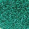 Forsølvede 3 mm glassfrøperler for DIY-smykker - Flere farger