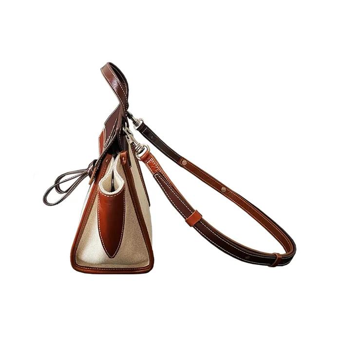 Tutu Caramel New (Two-tone Canvas+ITALY Cow Leather)