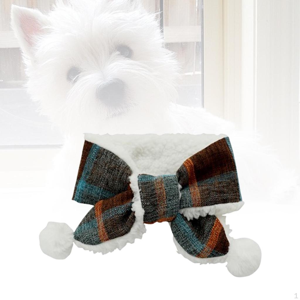 Cozy Pet Neckwear for Winter Adventures