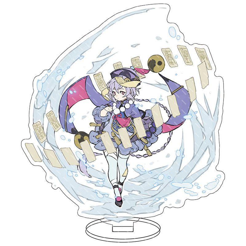 Exquisite Genshin Impact Barbatos Keqing Barbara Acrylic Figure Stand For Display Decor