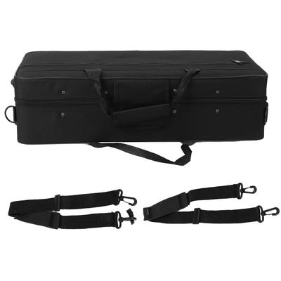Trumpet Storage Box with Shoulder Strap Multiple Compartments Oxford Cloth Trumpet Suitcase Case