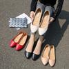 2025 New Flat Heel Pointed Flat Shoes Korean Style Fashion Shallow Mouth Large Casual Single Shoe