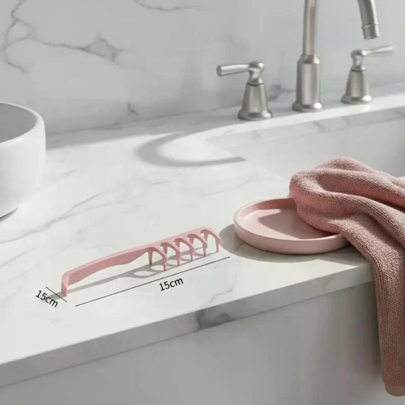 Wide Tooth Hair Styling Comb Volumizing Seam Comb for Fluffy Bangs Root Lifting Salon Home Use