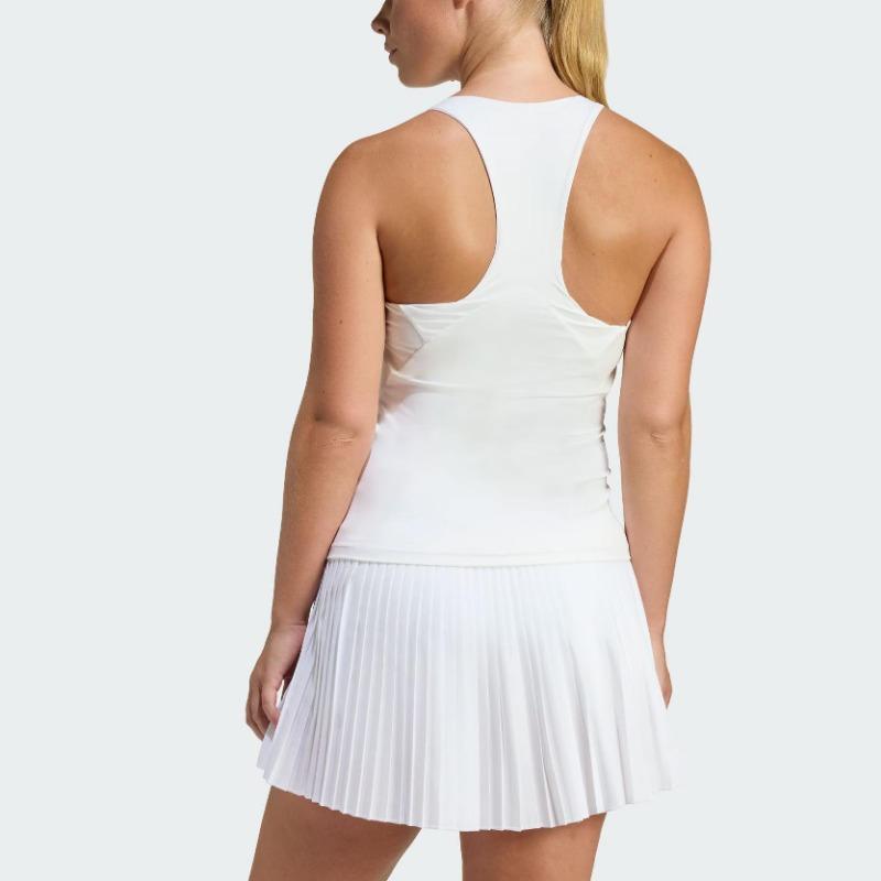 adidas Women's Australian Open White Slim Fit Tennis Tank Top KE8863