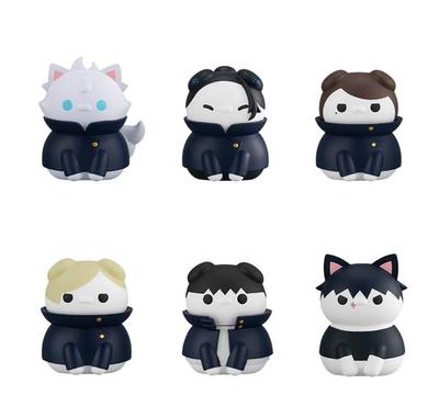 MEGA CAT PROJECT Jujutsu Kaisen Jujutsu Nyanko 8 pezzi SCATOLA Kaidama/Tamaori
