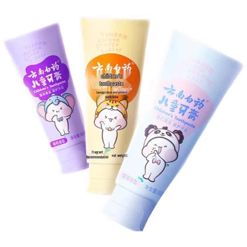 

Yunnan Baiyao Probiotic Children s Toothpaste, Orange (3-6 Years)