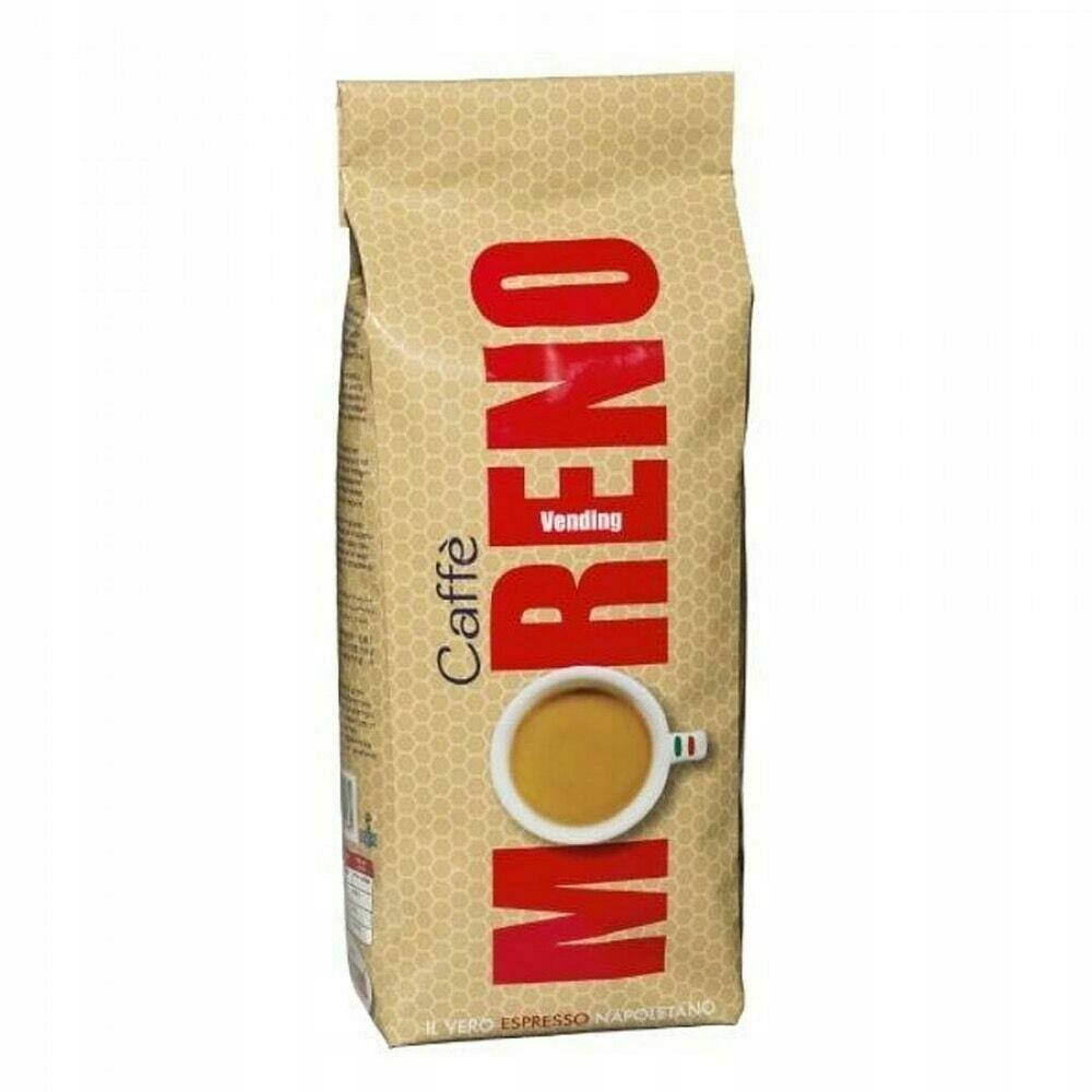 Moreno Kaffeebohnen 100% Robusta 1 Mittlere Röstung, Intensiv