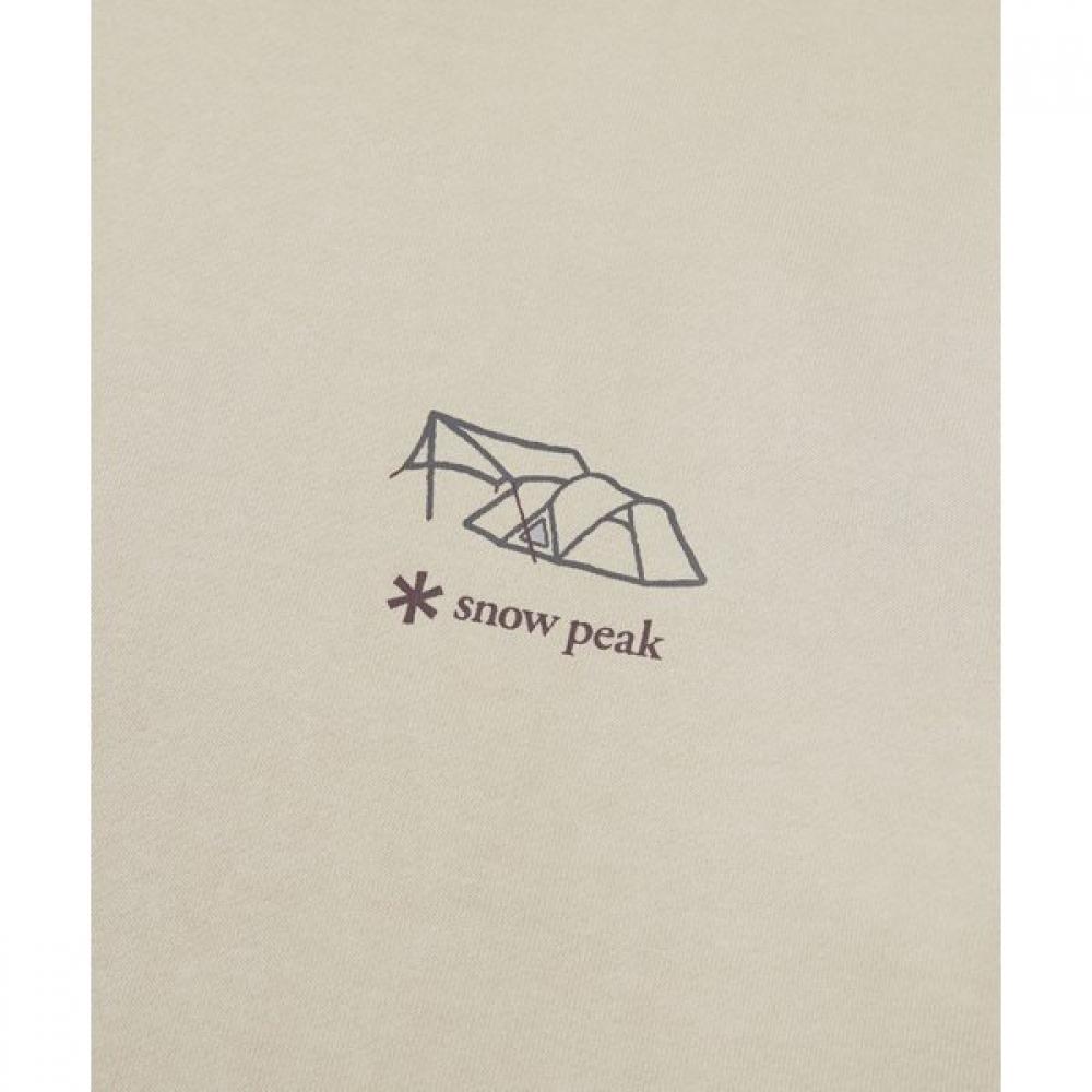 Snow Peak Graphic Sweat L Lbg Gs S25fmfht6204024
