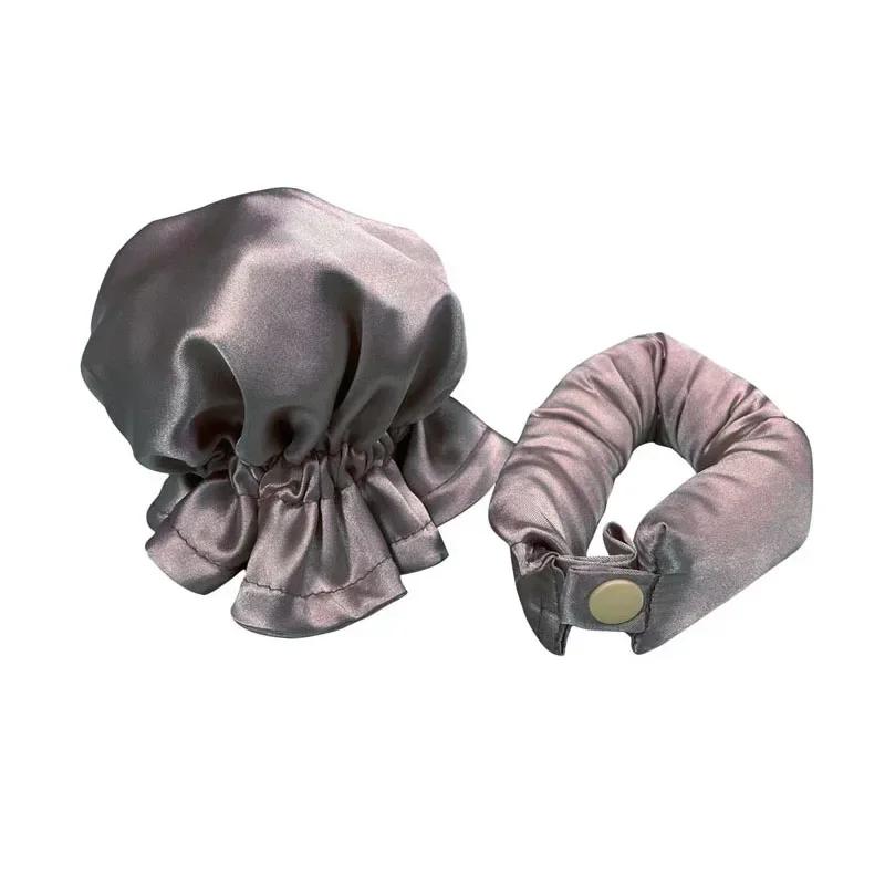 Hair Curler Heatless Silk like Material Soft Damage free Easy Use Long - lasting Curls Overnight Styling Lazy Hair Styling Tools