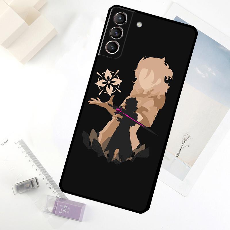 Genshin Impact Phone Case For Samsung Galaxy S20 FE S21 S22 S23 S24 S25 S26 Ultra S10 S25 Plus S25 FE Cover