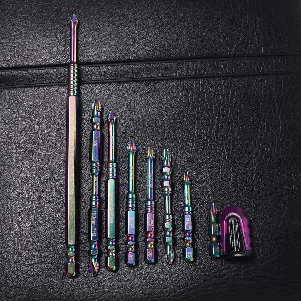 6/8PCS Non-slip Cross Screwdriver Bits Electric Drill Screwdriver Head  Screw Driver Hand Tool