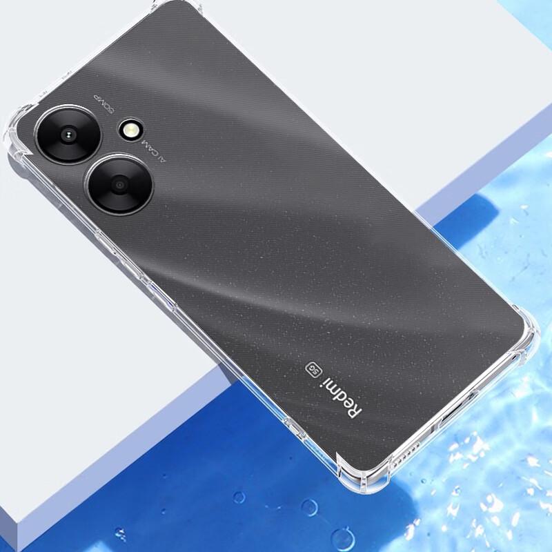 Compatible Redmi Note Phone Case Airbag Transparent (Note 15/14/13/12/11/10/9/8/7/6/Pro/+)