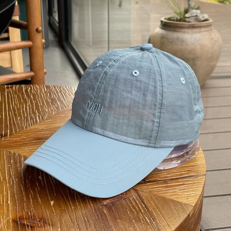 Short Brim Baseball Cap Letter Embroidery Two Tone Color Block Quick Dry Fabric Unisex Breathable Hat for Casual Running Sports