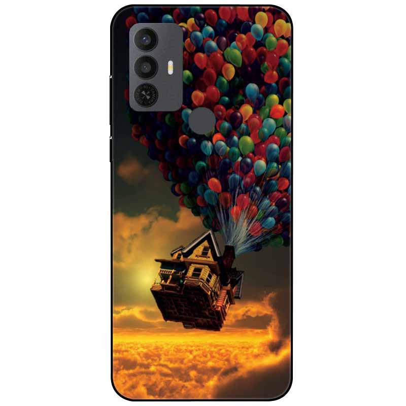 Für TCL 30 SE Hülle 305 6.52'' Silikon Weich Mode TPU Handyhülle für TCL 305 306 30SE Hülle 6165A Bumper Funda für TCL30SE 405