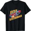 Custom Fitz for Fitzgerald Rocketship T-Shirt