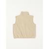 Daiso [kids] Fleece Vest 130 Beige