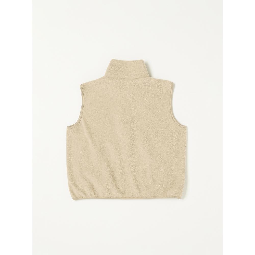Daiso [kids] Fleece Vest 130 Beige
