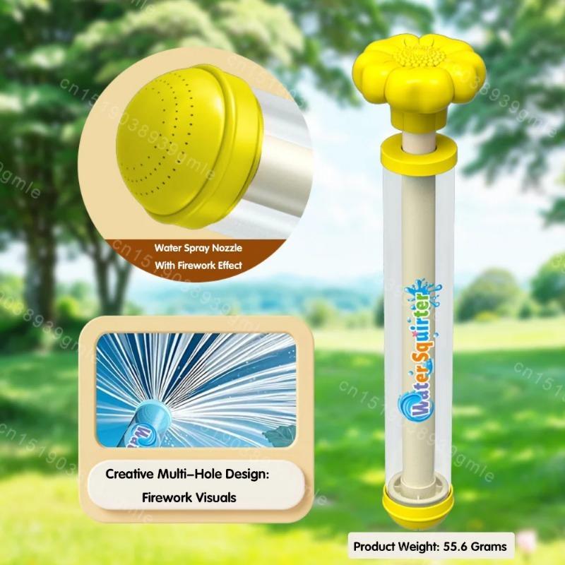 Spray Water Pull-Back Water Gun Outdoor Splash Games for Beach Pool Lawn Activities Kids Summer Interactive Water Spray Toys