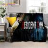 Horror Games R-Resident Evil Soft Flannel Blanket for Beds Bedroom Sofa Picnic,Throw Blanket for Cover Outdoor Leisure Nap Gift