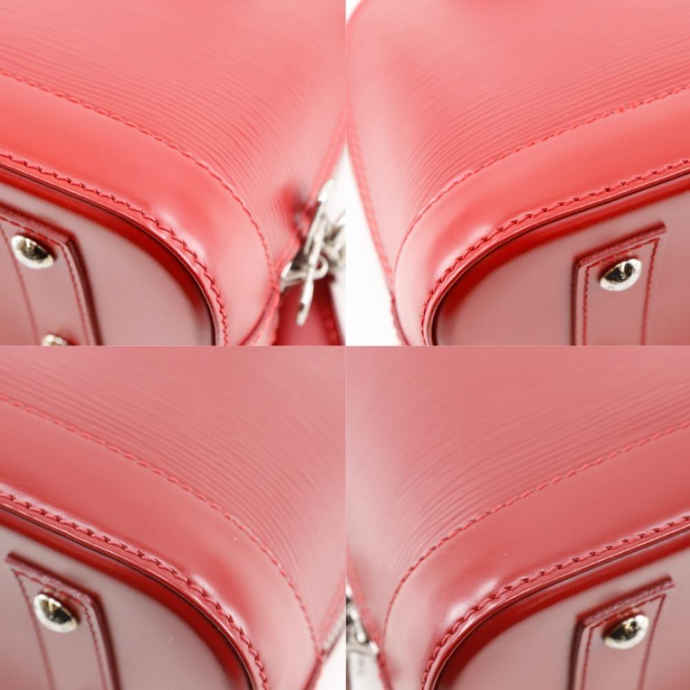 LOUIS VUITTON Alma BB Handbag M41160 2WAYShoulder Red Epi Leather Women Used