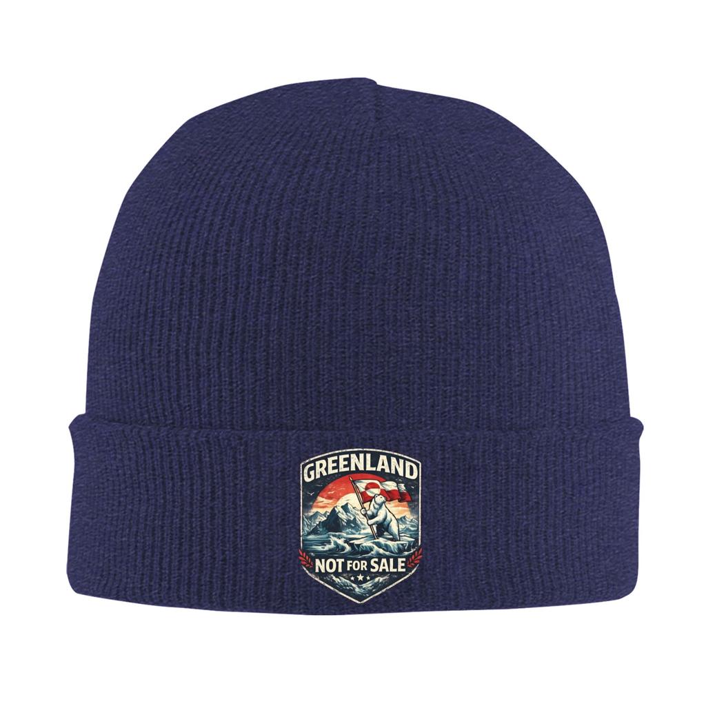 Adult Unisex GreenLand Not For Sale Logo Beanie Hats Hip Hop Knitted Hat Winter Outdoor Caps Design Elastic Bonnet Hats