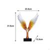 Eagle Statue Collectible Feng Shui Ornament Table Decoration Handmade Bookshelf Desk
