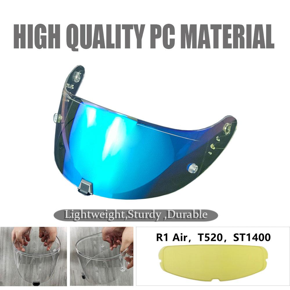 R1 Visors for Scorpion EXO-T520 ST1400 Protection Electroplated Dustproof visor Motorcycle helmet accessories
