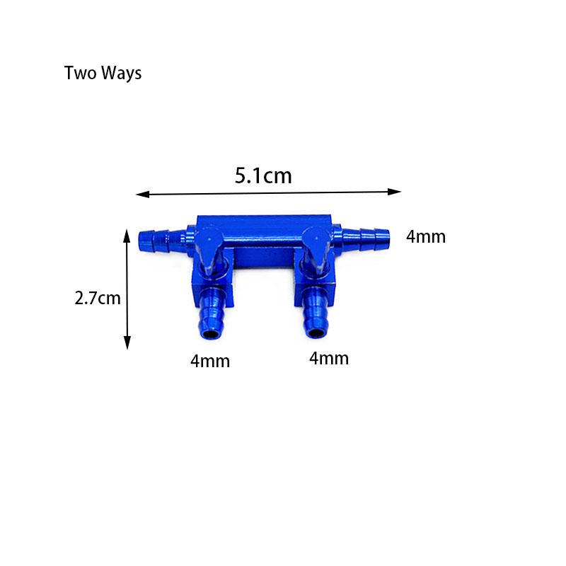 

New Aquarium Air Splitter Valve Fish Tank Air Pump Flow Splitter Distributor Pump Valve Tap Lever Control Switch Valve
